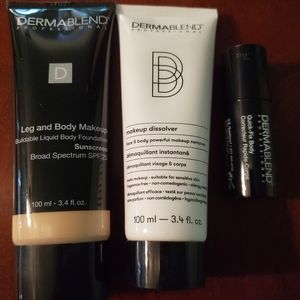 Lot of 3 Derma blend products